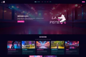 Site web La Piste